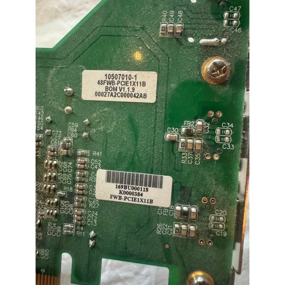 FWB-PCIE1X11B 3-port OHCI 1.2 Compliant IEEE 1394b to PCI Express x1 Host Card - Picture 5 of 7